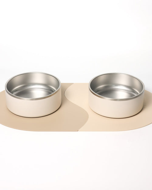 Supper Club Coconut Dog Bowl Set