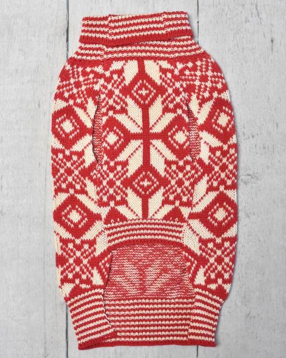Santa Paws Knit Dog Sweater