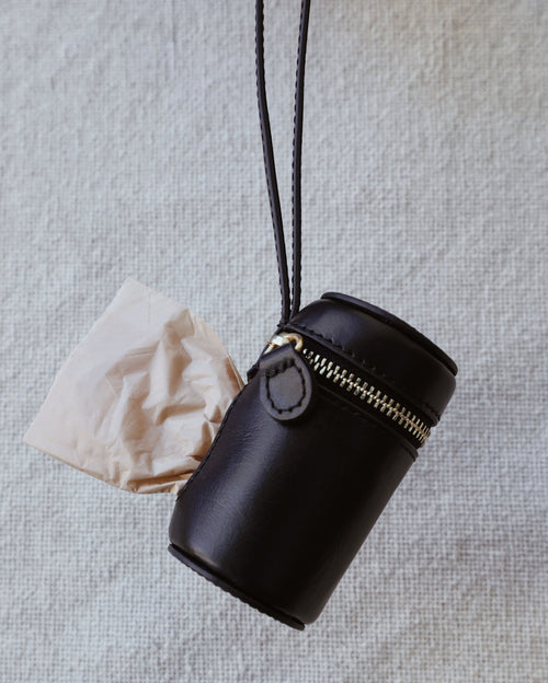 Sh*t Happens Black Poop Bag Holder Product Image Detail