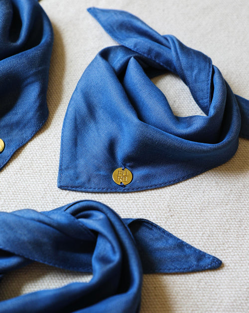 Only the Best Bandana in Blue Denim