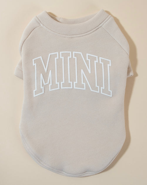 Mini Me Dog Sweatshirt black pug sweatshirt