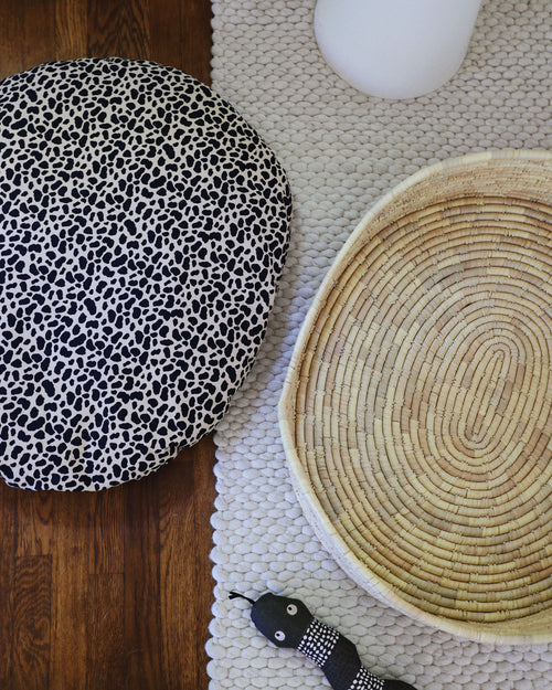 Mangrove Woven Palm Basket Bed