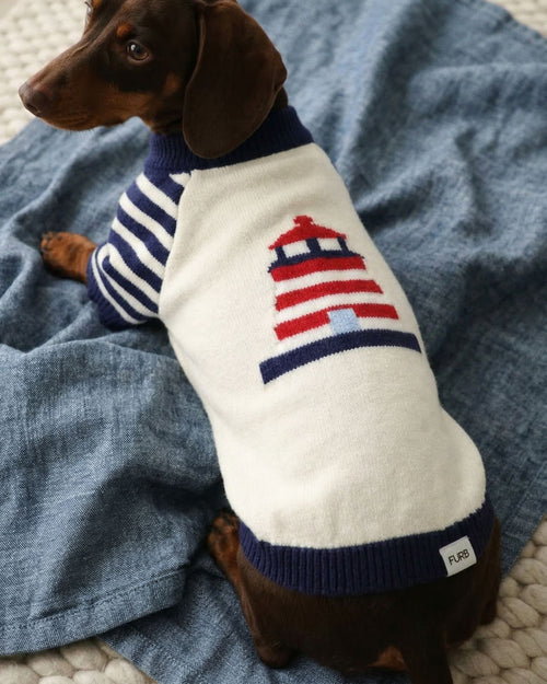 Shore Thing Lighthouse Sweater