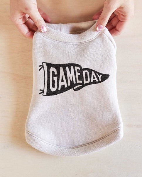 Game Day Dog Sweatshirt for Beagles, perfect for any pet supporting their favorite team.