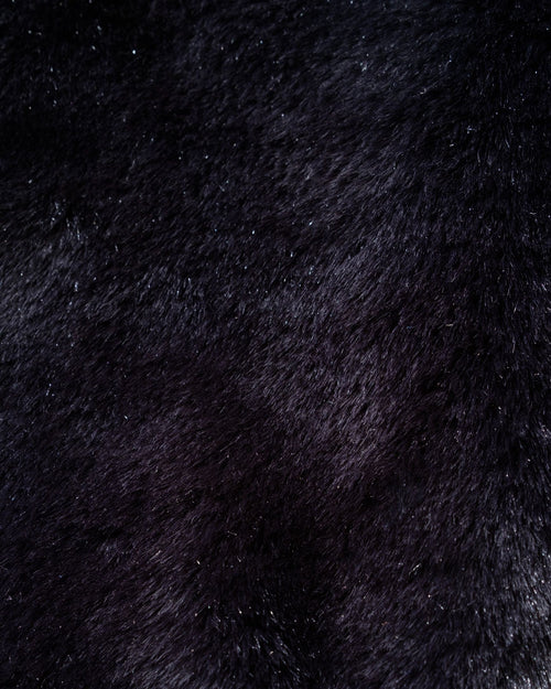 silky soft black faux fur and buttery ribbed leather accents. Matte, soft-feel snap buttons line the leather placket, leading to an oversized fur collar that wraps your fur babe in a warm hug. . best winter coat for poodles 