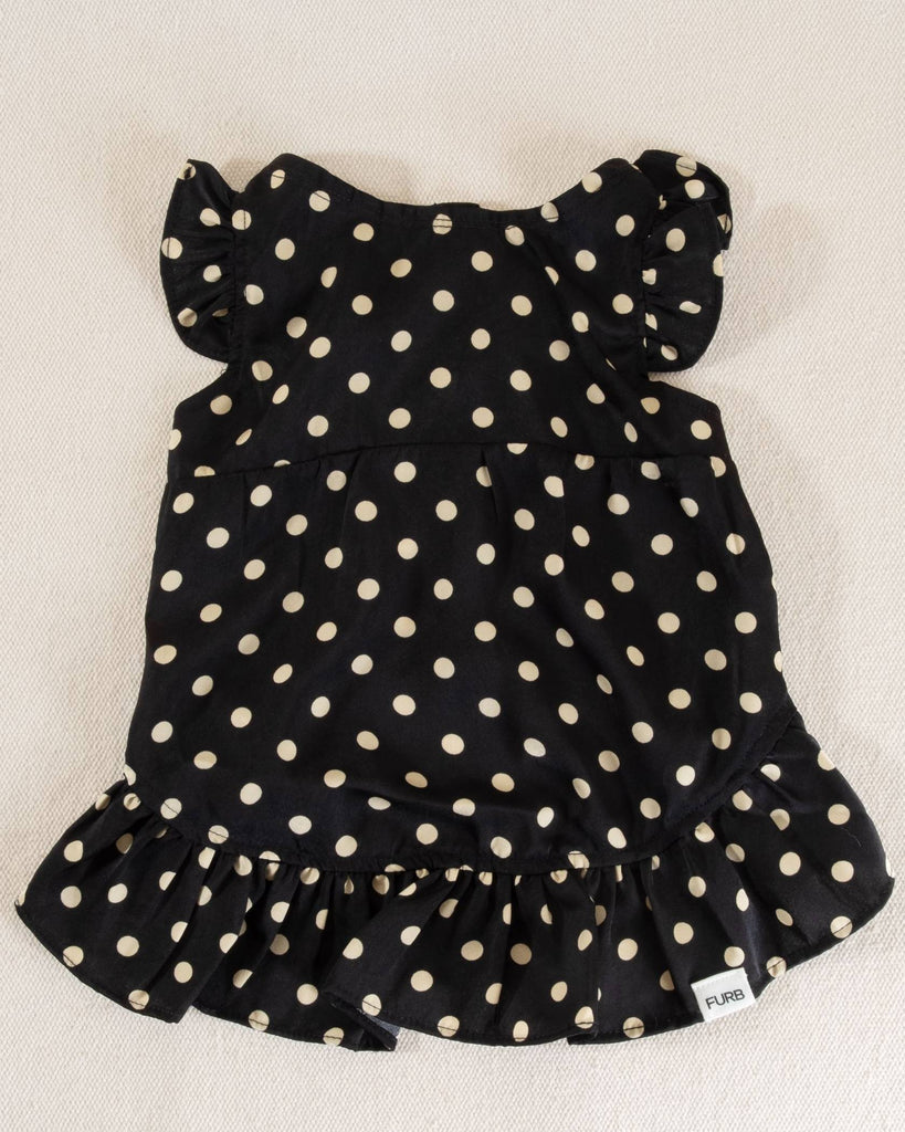 Gigi + Ivory Polka Dot Dress