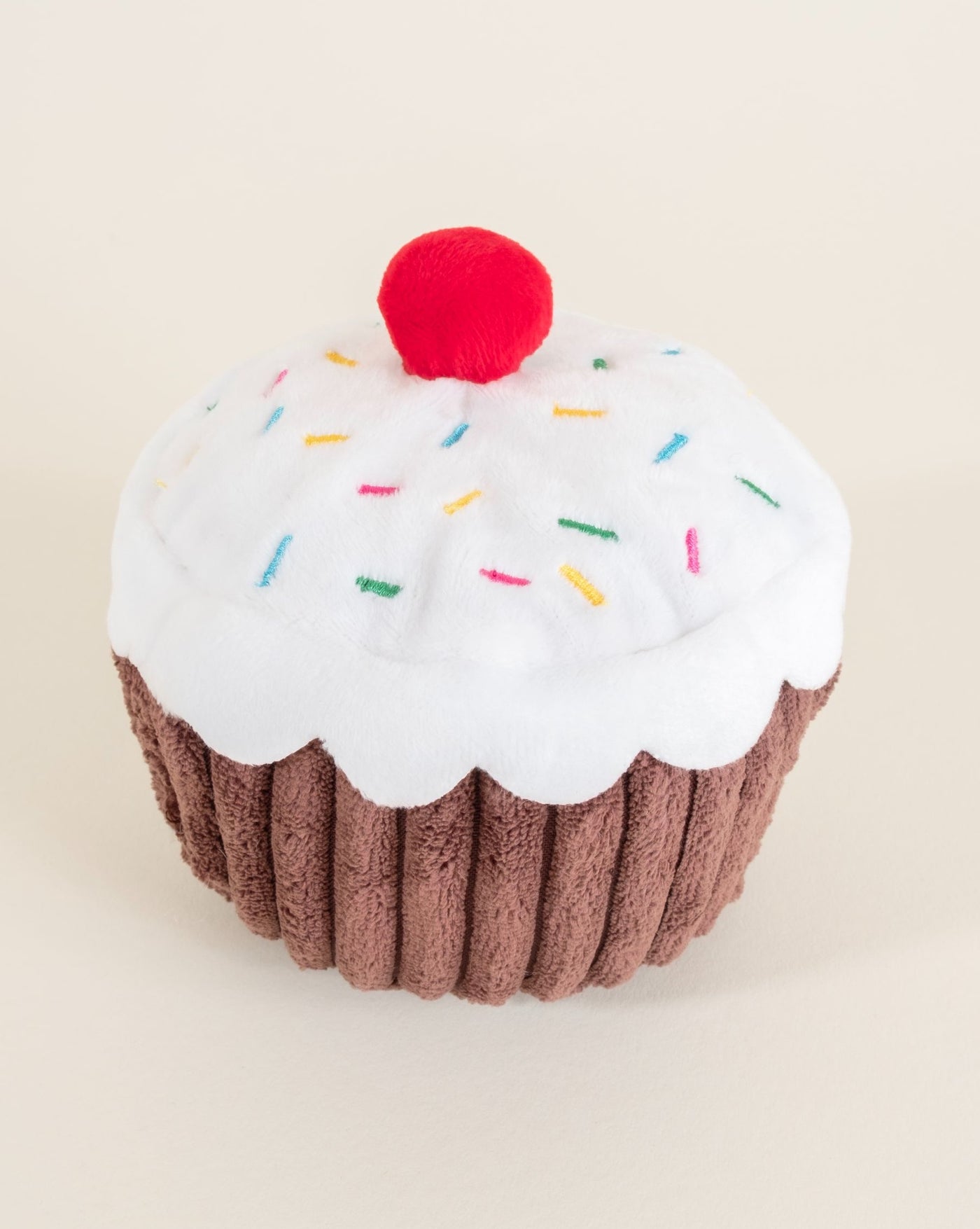 Birthday cupcake plush dog toy, the perfect gift for your pup's special day