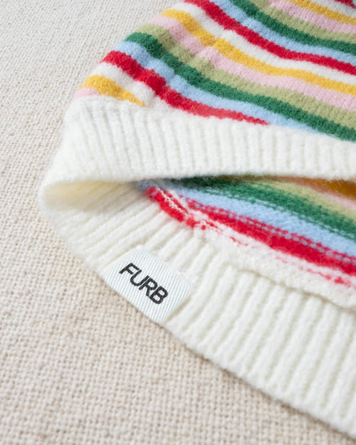 Venice Multi Stripe Dog Hoodie