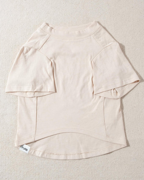 ivory short sleeved dog t shirt poodle tee shirts