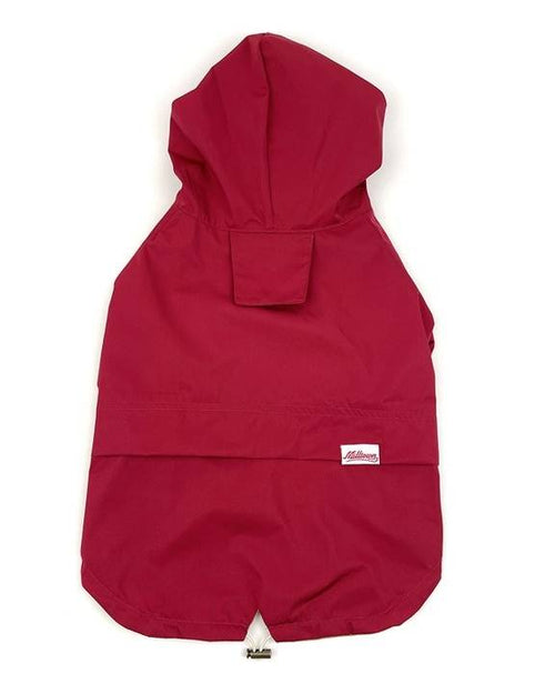 Red Dog Rain Jacket. beagle waterproof coat 