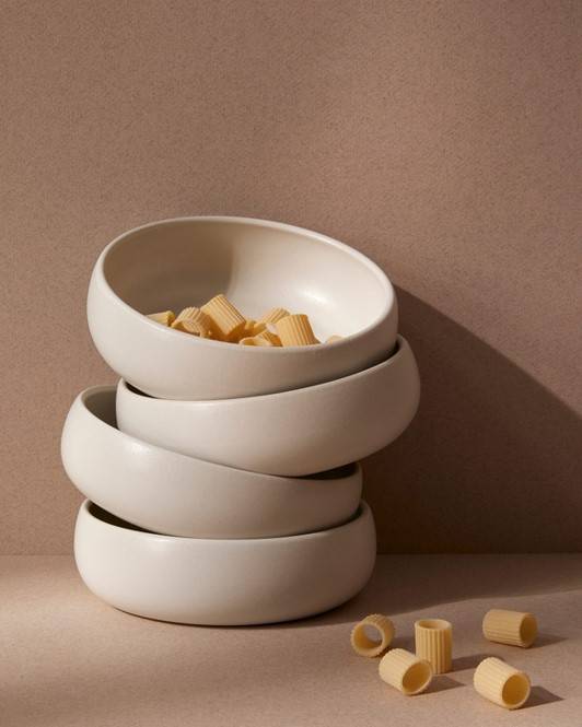 Chefs Kiss Matte Bone Pet Bowl