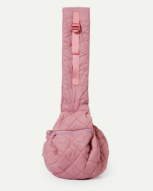 Maxbone Berry Sling Carrier, a chic and convenient pet accessory in pink for fashionable pet owners.