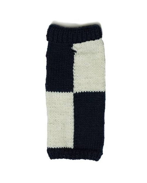 Navy and white dog sweater. american beagle sweater 