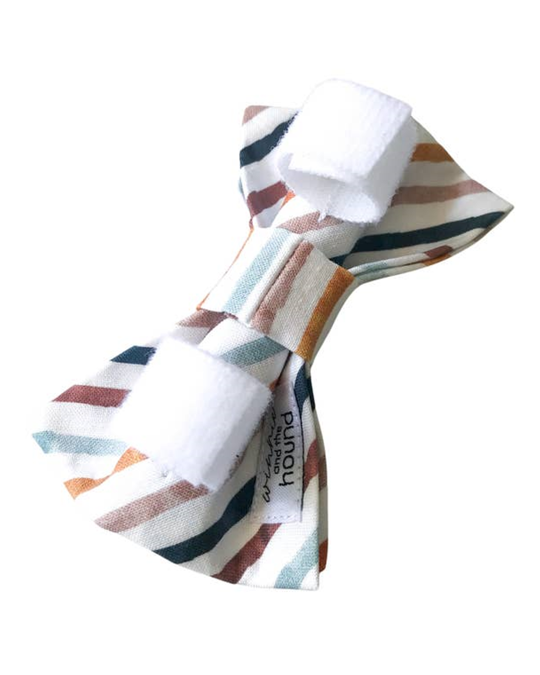 Take a Bow Striped Cotton Bow Tie