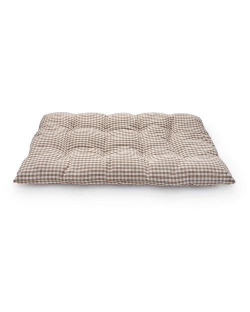 Sweet Escape Brown Gingham Settle Mat