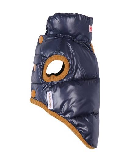 Navy Cloud Puffer Vest. bulldog puffer jacket 