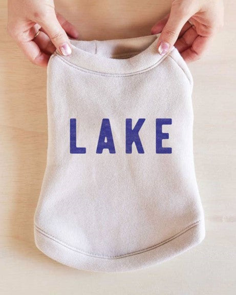 Lake Day Dog Sweatshirt beagle winter clothes
