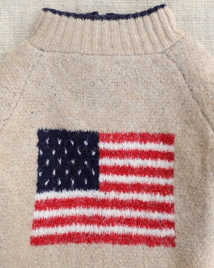 All-American Pup Oat Sweater