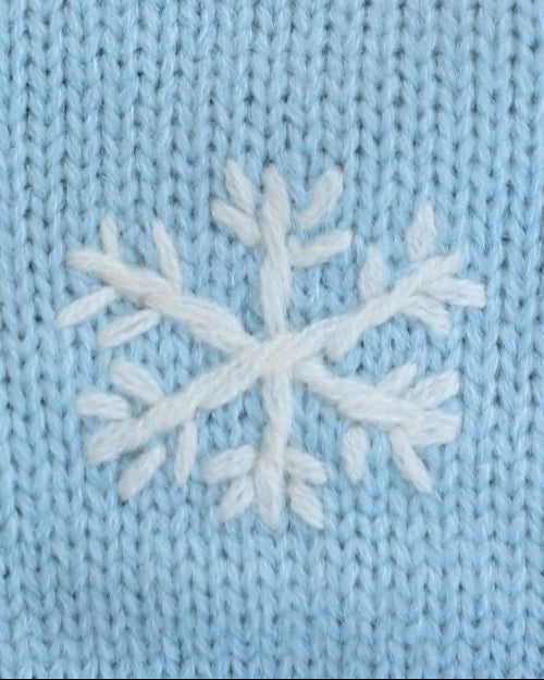 Flurry Friend Snowflake Dog Sweater