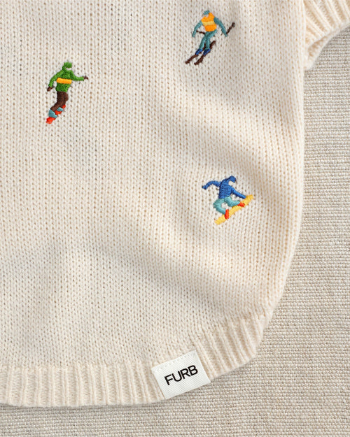 Ski You Later Dog Sweater