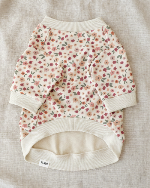 Frankie Floral Print Dog Sweatshirt
