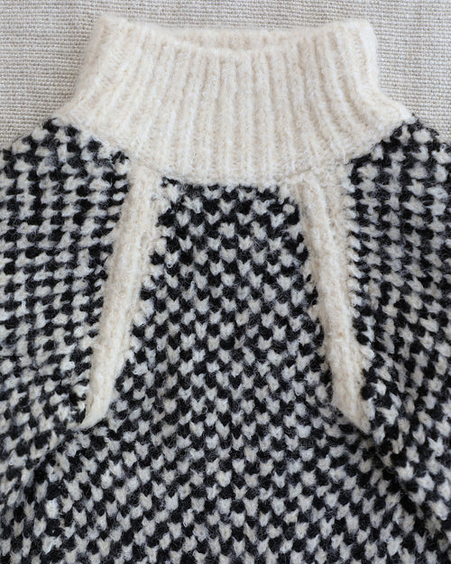 Tail of Two Cities Herringbone Sweater