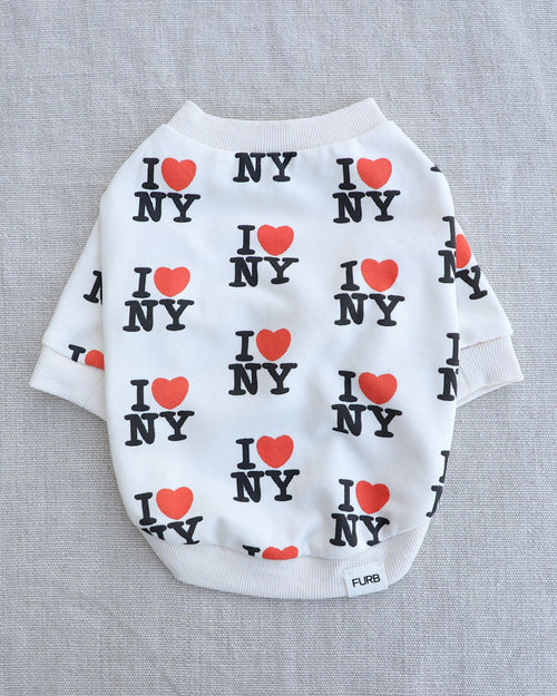 Frankie Loves NY Dog Sweatshirt
