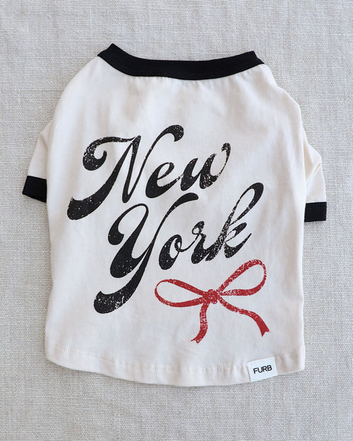 Little Miss NY Ringer Tee