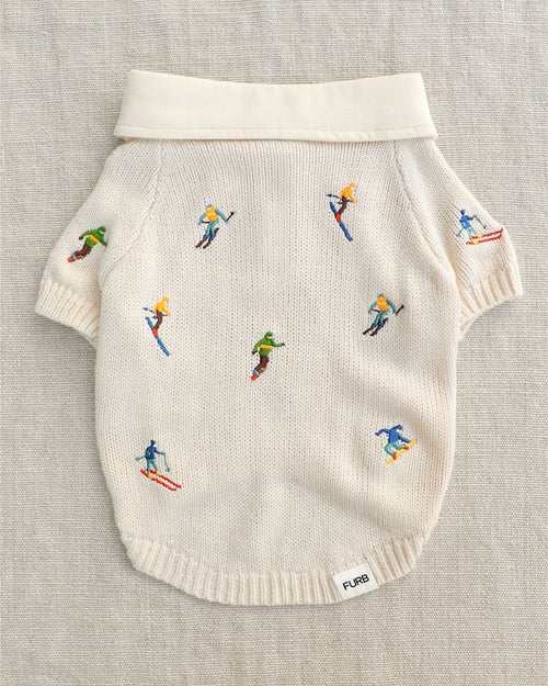 Ski You Later Dog Sweater