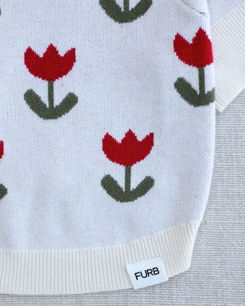 Bailey Tulip Dog Sweater