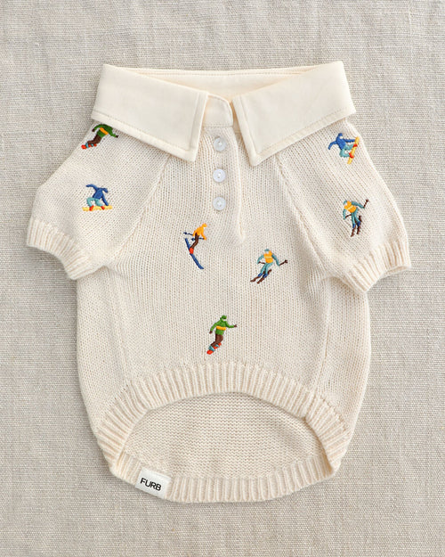 Ski You Later Dog Sweater