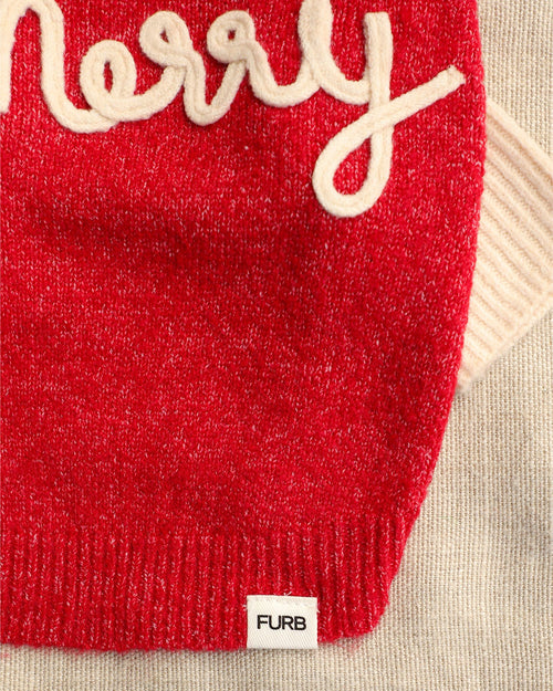 Merry & Bright Dog Sweater
