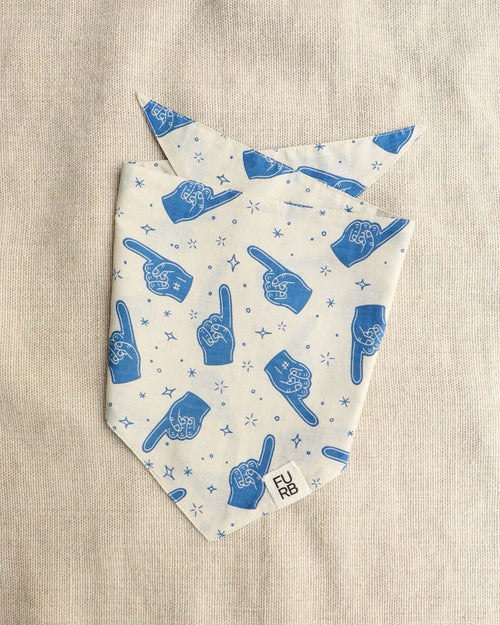 Team Spirit Blue Dog Bandana