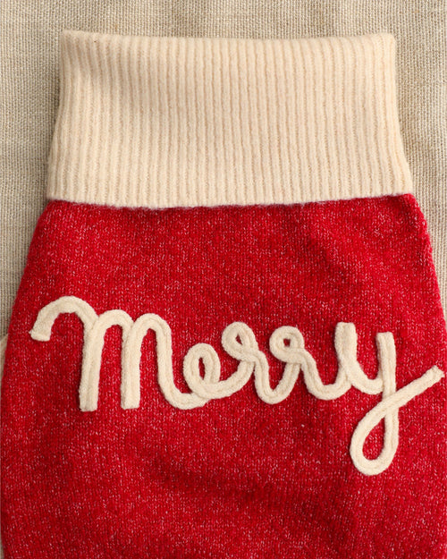 Merry & Bright Dog Sweater