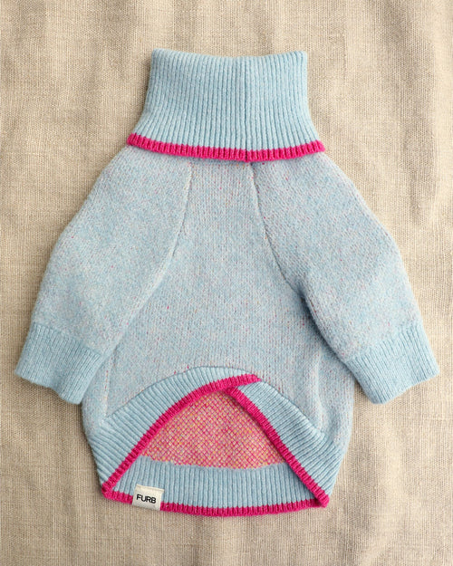 Sugarplum Saloon Blue Dog Sweater