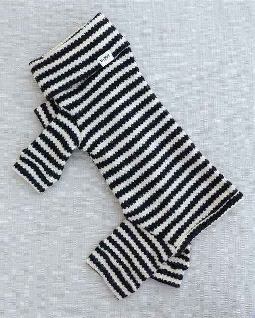 Charli Black + Ivory Dog Onesie