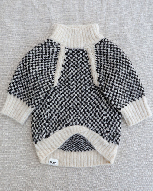 Tail of Two Cities Herringbone Sweater