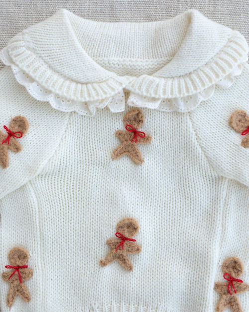 Gingerbread Darling Dog Sweater