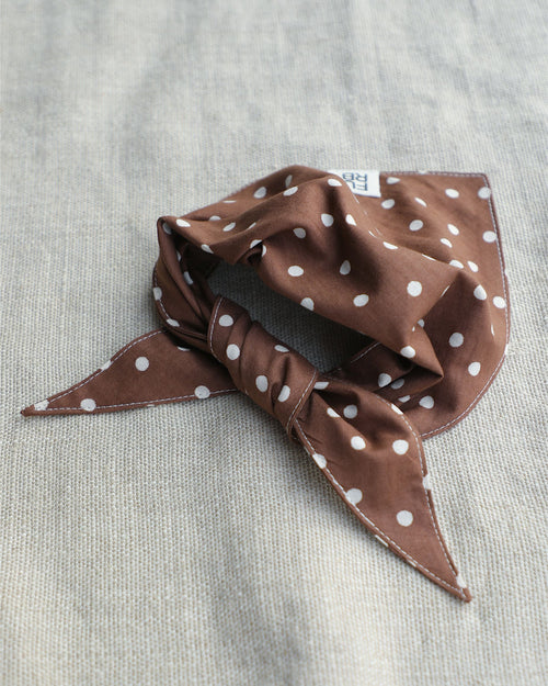 Spot the Cutie Chocolate Dog Bandana