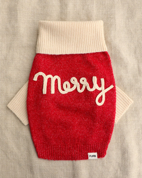 Merry & Bright Dog Sweater