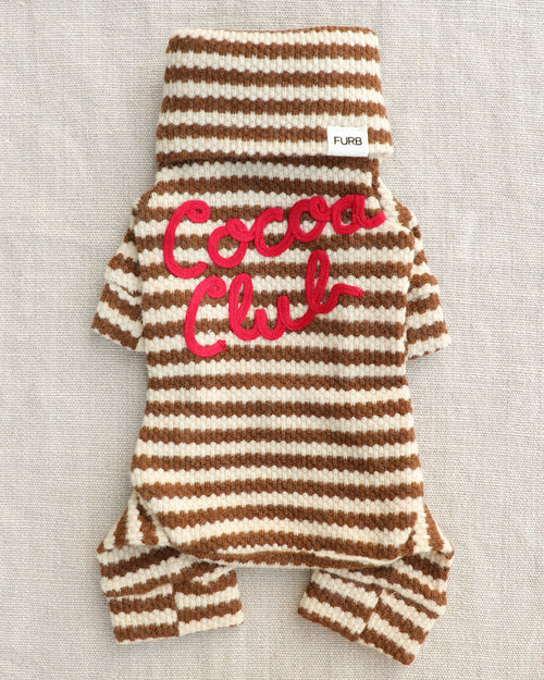 Charli Cocoa Club Dog Onesie