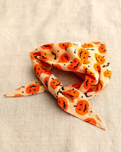 Fur-ight Night Pumpkin Bandana