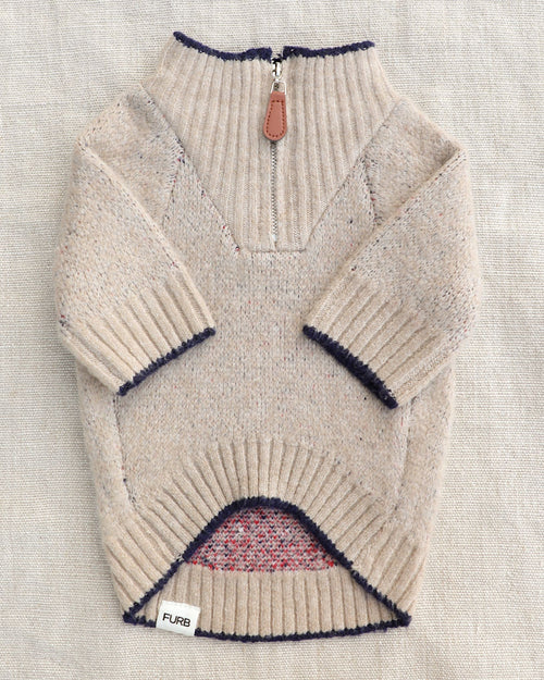 All-American Pup Oat Sweater