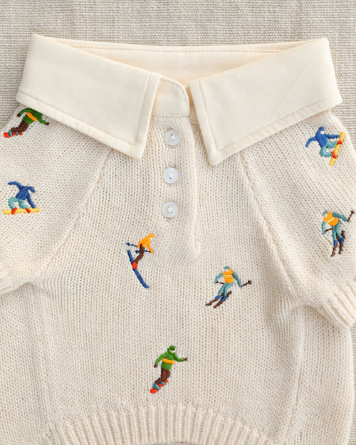 Ski You Later Dog Sweater