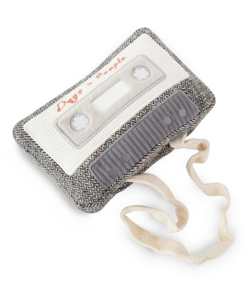Cassette Tape Dog Toy - Nostalgic and fun squeaky toy for dogs who love to play!