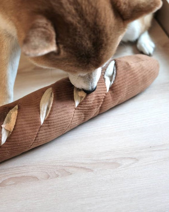 Can't Baguette Enough Dog Toy