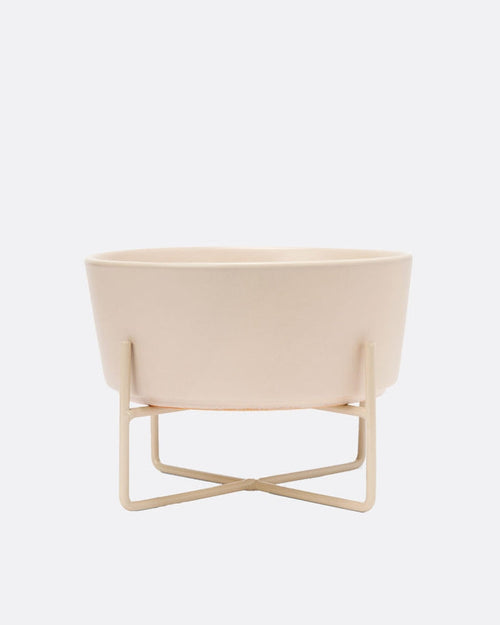 Bone Appétit Buttercream Elevated Dog Bowl