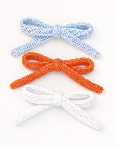 Sweetheart Hair Bow in White