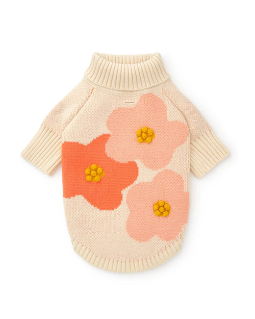 In Bloom Spring Dog Sweater by Foggy Dog  image. pug sweater 