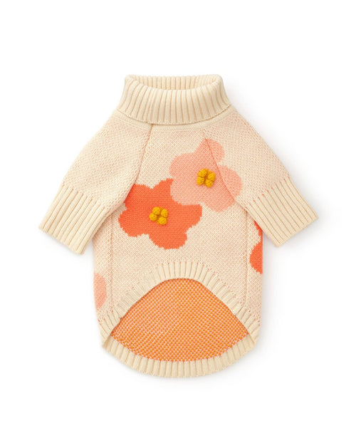 In Bloom Spring Dog Sweater by Foggy Dog  image. pug sweater for women 